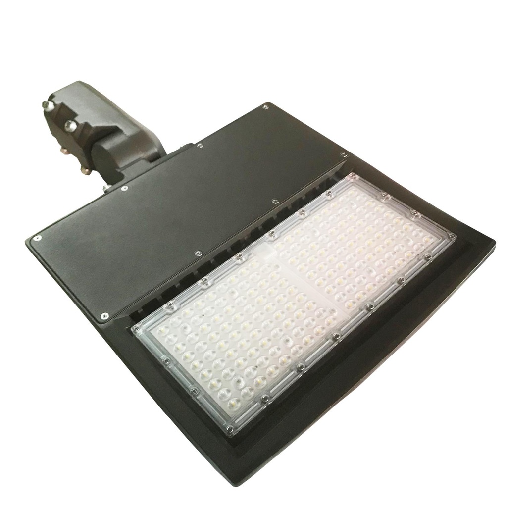 LED SHOE BOX 90W 5K W/SHORTING CAP 120-277V