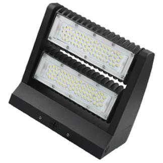 LED WALL PACK 120W 5K 2 ROTATING HEADS UNV