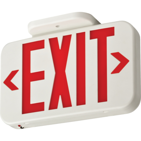 LED RED EXIT SIGN W/ ARROW
