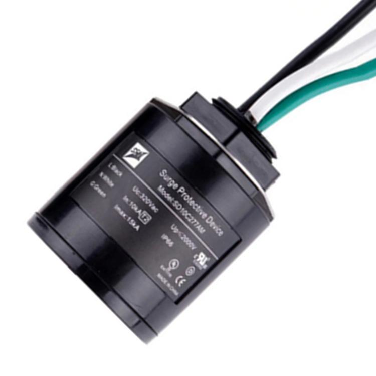 LED SURGE PROTECTOR SPD 277V/10KA SERIES CONNECTION WITH LED STATUS FAULT INDICATOR