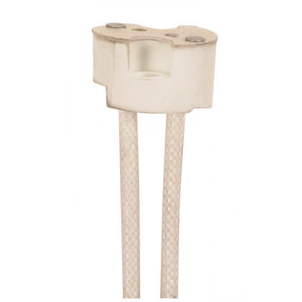 G4-GX5.3-GY6.35 PORCELIAN SOCKET 12" LEADS