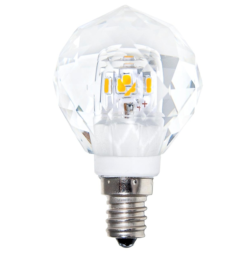 LED CRYSTAL 3.3W 4K E12 120V DIMMABLE