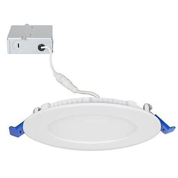 LED DOWN LIGHT RECESS 6" SLIM 12W CCT JBOX 120V DIM