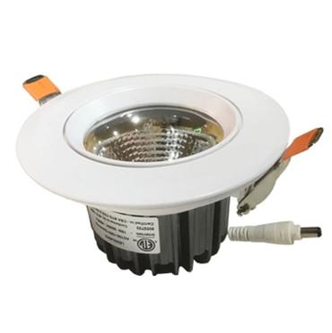 LED DOWN LIGHT RECESS 4" GIMBAL 15W 3K JBOX 120V DIM