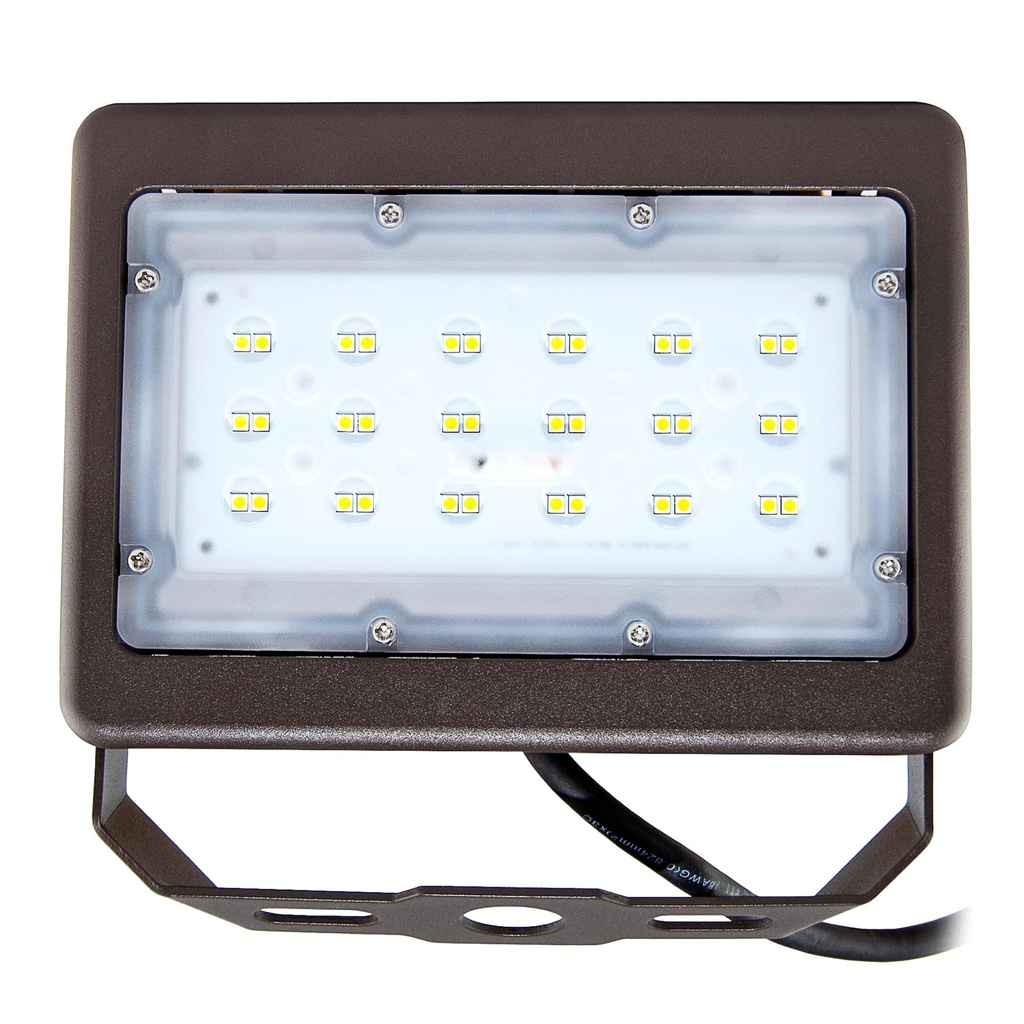 LED FLOOD LIGHT 30W 5K BRACKET 120-277V