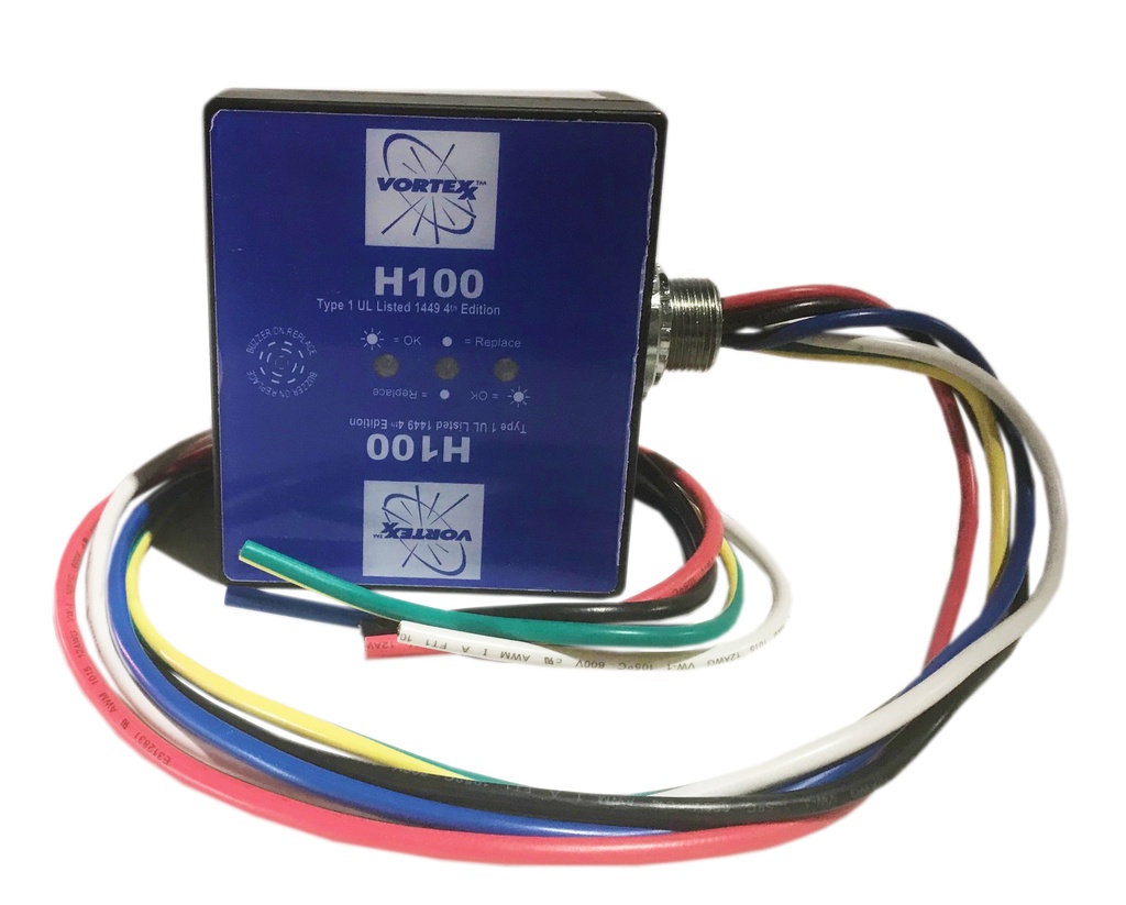 LED PANEL SURGE PROTECTOR 120-208V 20kA 3-PHASE NEMA 4X LED/AUDIO STATUS FAULT INDICATORS