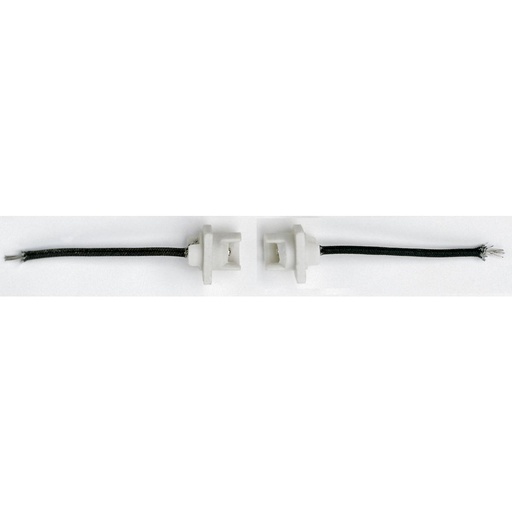 [ACC90-474] R7-QCL HALOGEN SOCKET SET 12" LEADS