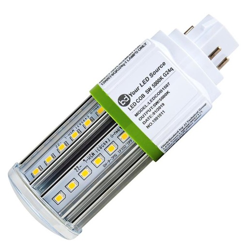 [COB1507] LED COB 5W 5K 4P 96-300V