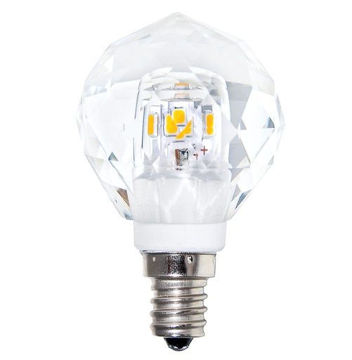 [DECO7515] LED CRYSTAL 3.3W 27K E12 120V DIMMABLE