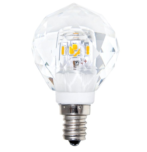 [DECO7518] LED CRYSTAL 3.3W 4K E12 120V DIMMABLE